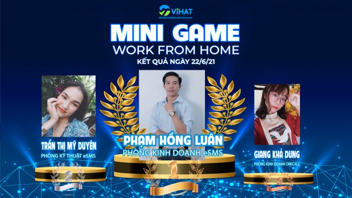 Mini - Game ] - Stay Home, Stay Happy! - Công Ty TNHH Công Nghệ ViHAT