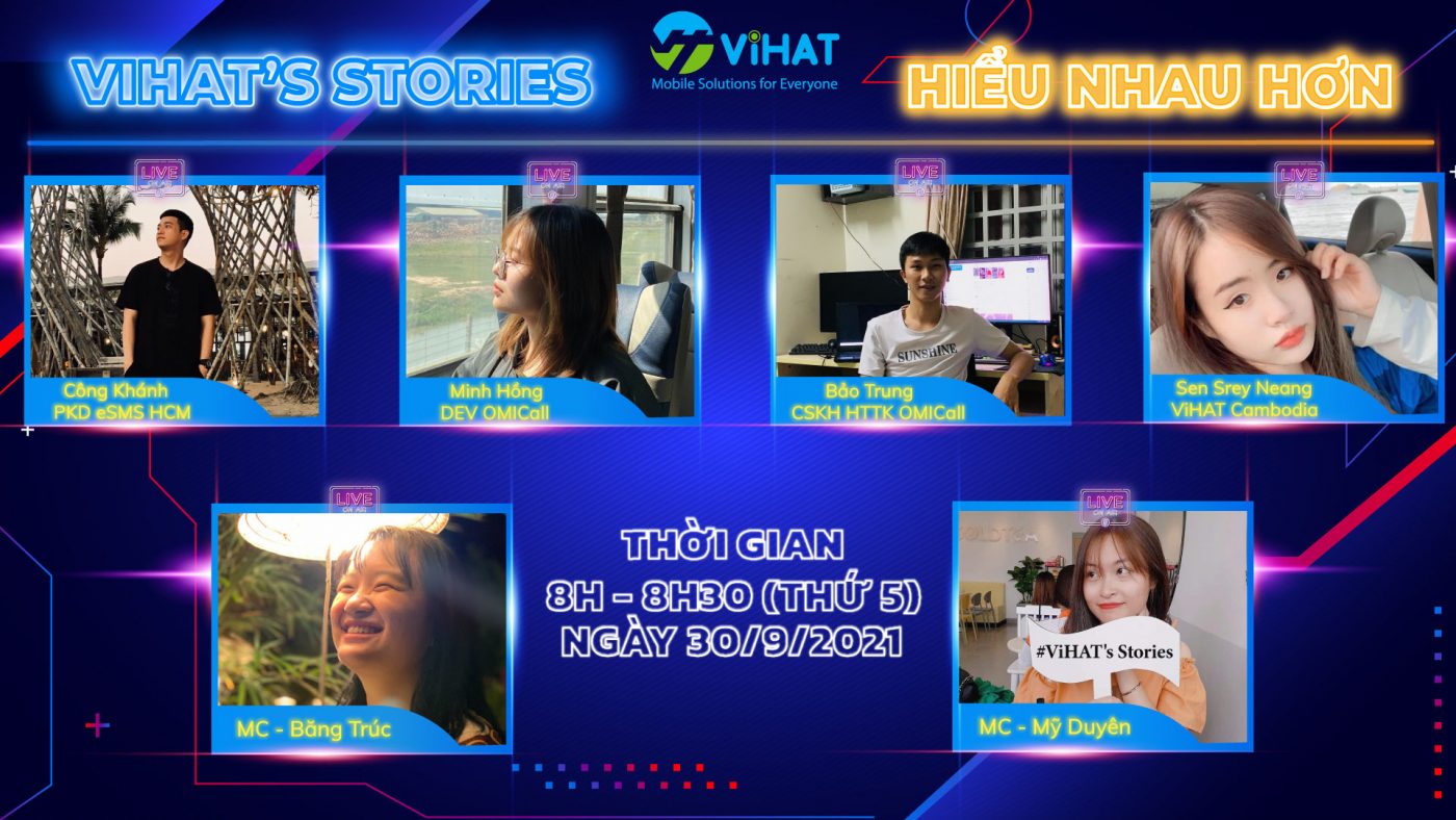 Chương trình Talk Show ViHAT's Stories ngày 30.9