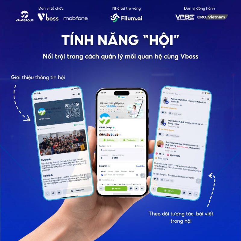 Một số tính năng khác của Vboss
