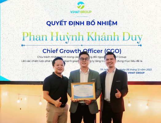 bổ nhiệm CGO VHG