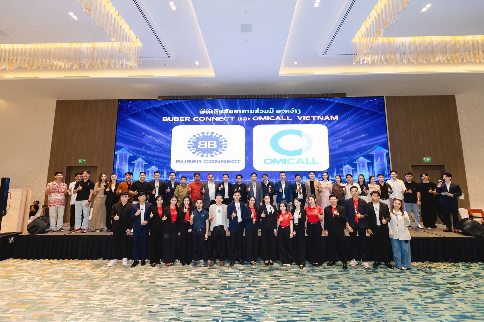 OMICall ra mắt tại Lào